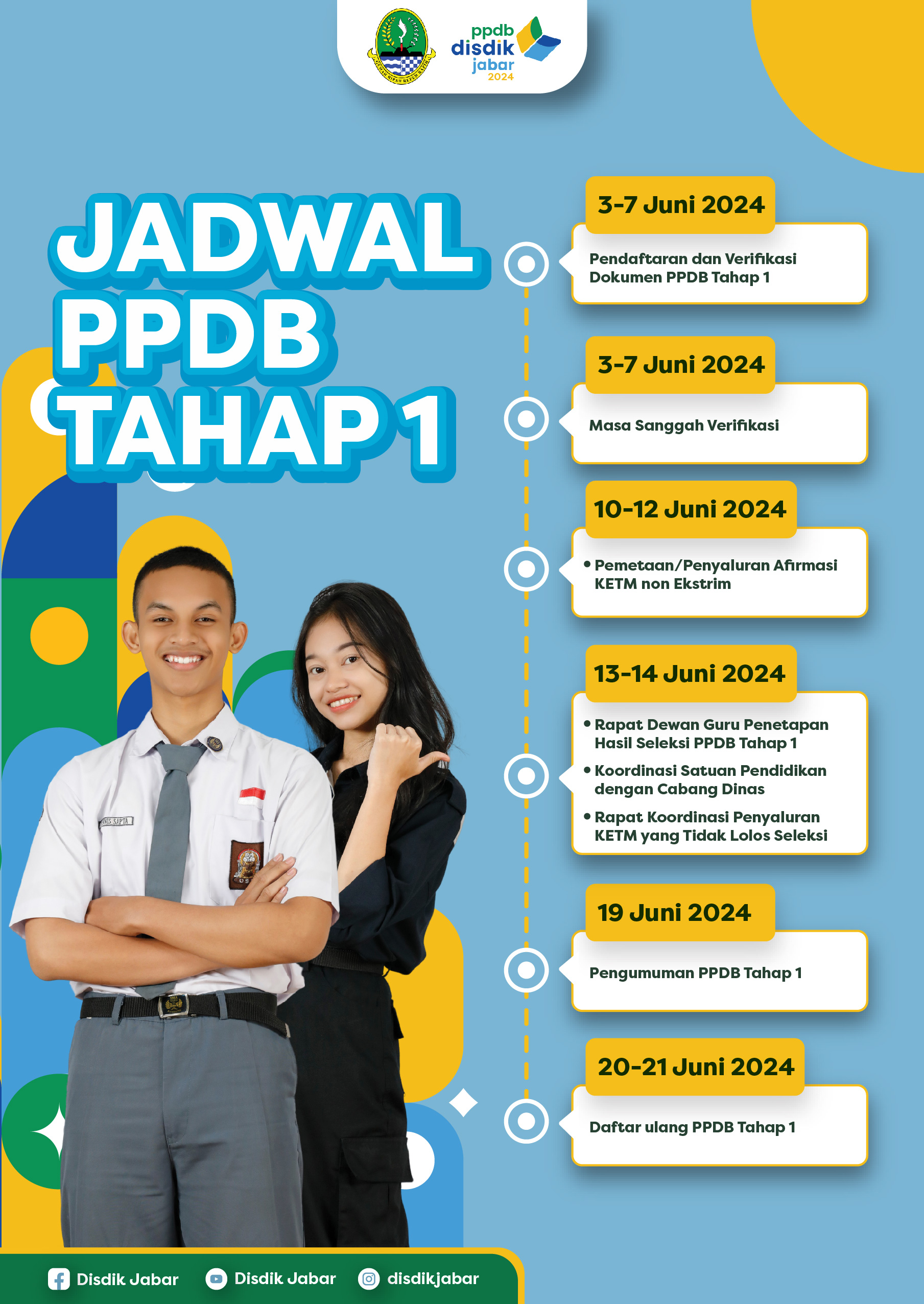 Jadwal PPDB Tahap 1