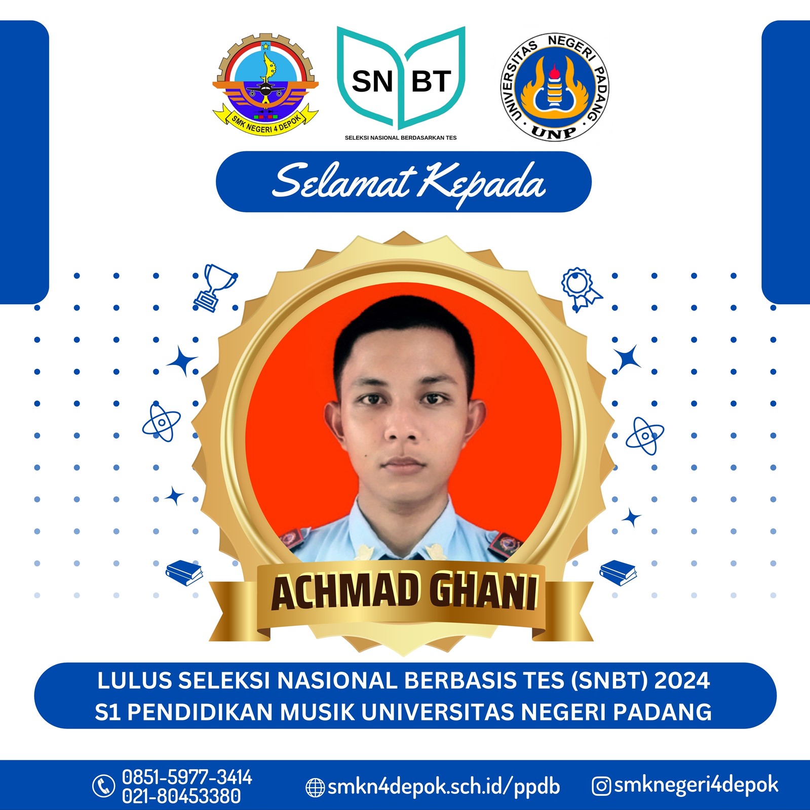 SNBT Achmad Ghani UNP