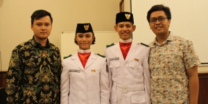 Dua Siswa SMKN 4 Dikukuhkan Menjadi Paskibraka Tingkat Kota Depok